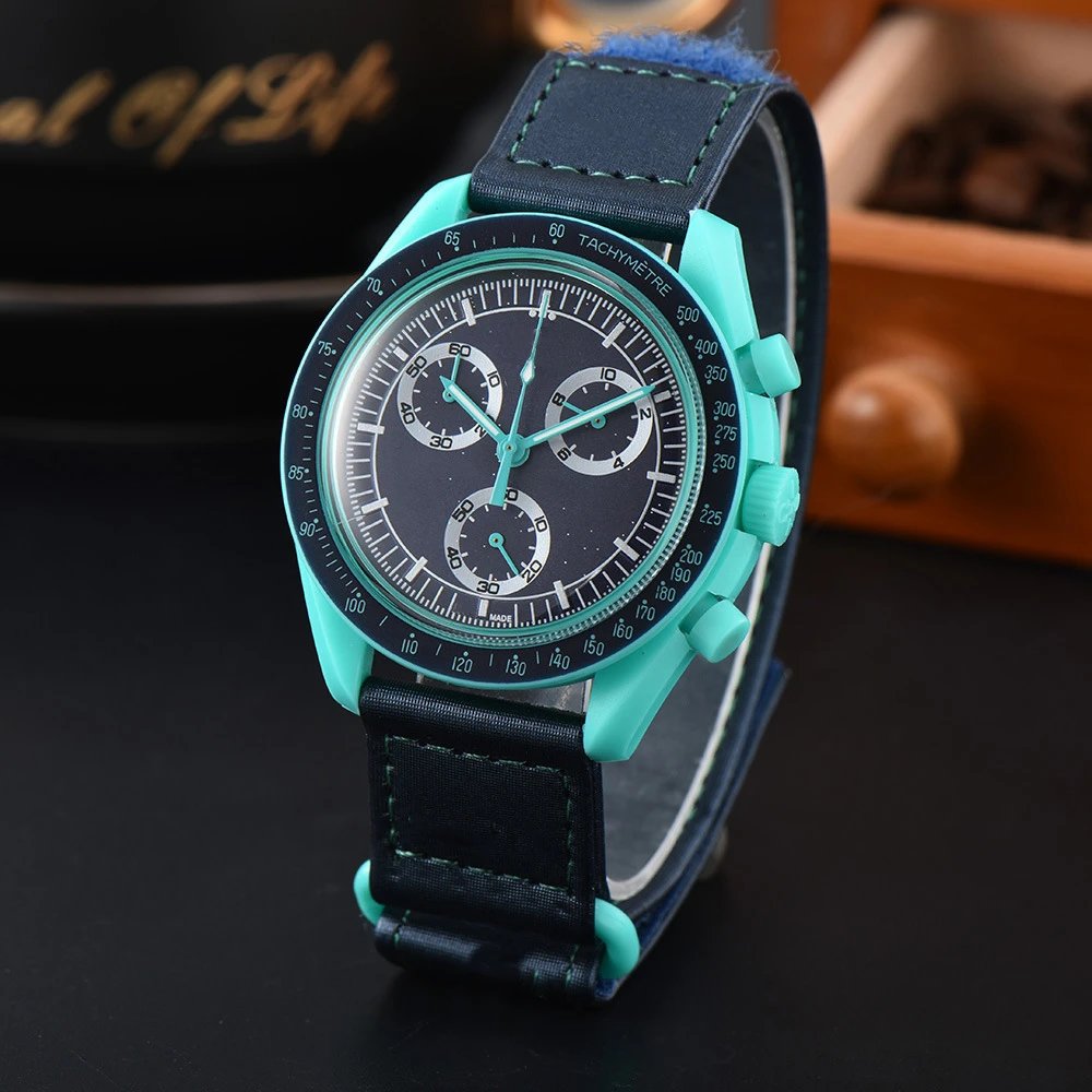 Unbranded Watches Tachymeter Chronograph-Style Quartz Watch — 20