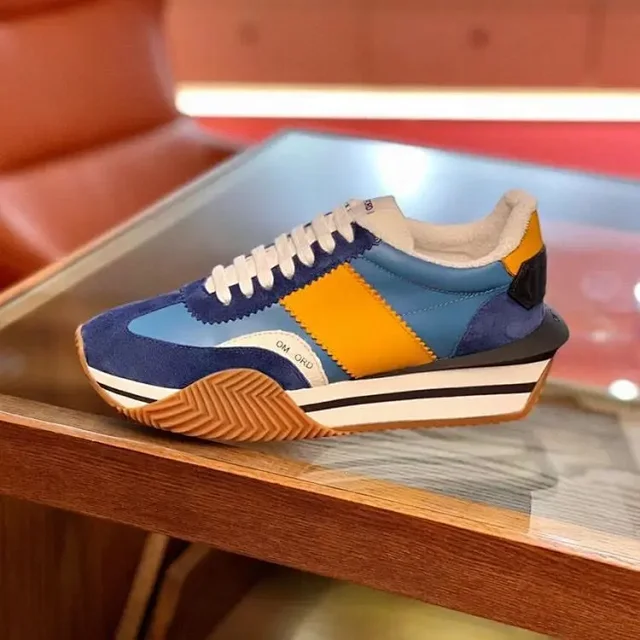 Unbranded Sneakers Low-top lace-up with striped platform soles product detail image 15