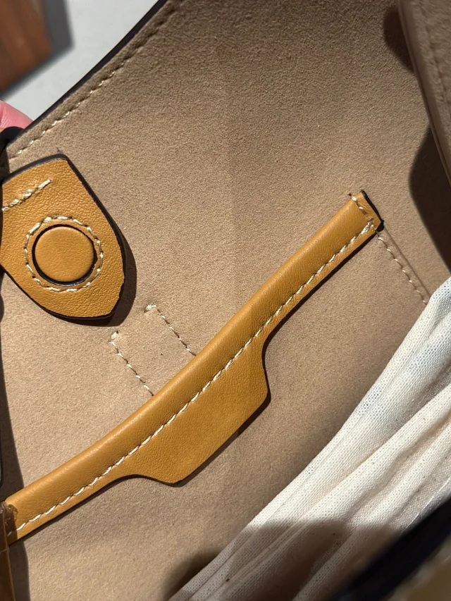 Unbranded Shoulder Bags Crescent Hobo Bag with Gold-Tone Horse Emblem product detail image 30
