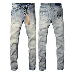 Unbranded Jeans Distressed slim-fit product detail image 8