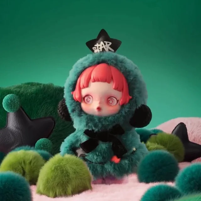 POP MART Uncategorized SKULLPANDA Winter Symphony Plush Doll product detail image 6