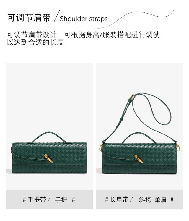 Unbranded Crossbody Bags Woven top-handle flap bag with gold-tone turn-lock product detail image 5