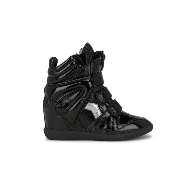Isabel Marant Sneakers Bekett Hidden-Wedge High-Top with Hook-and-Loop Straps product detail image 35