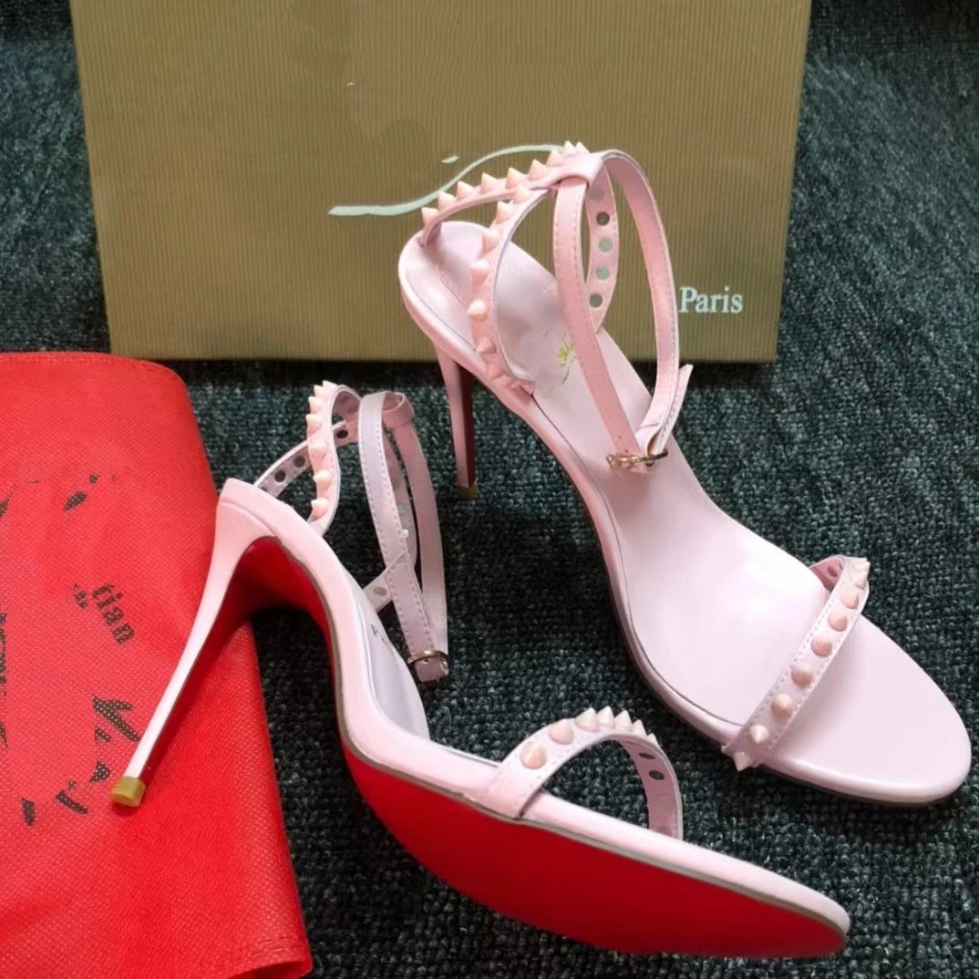 Unbranded High Heels Pointed-Toe Rhinestone Mesh Stiletto Pumps — 2 Wear it yourself and don't shoot it.