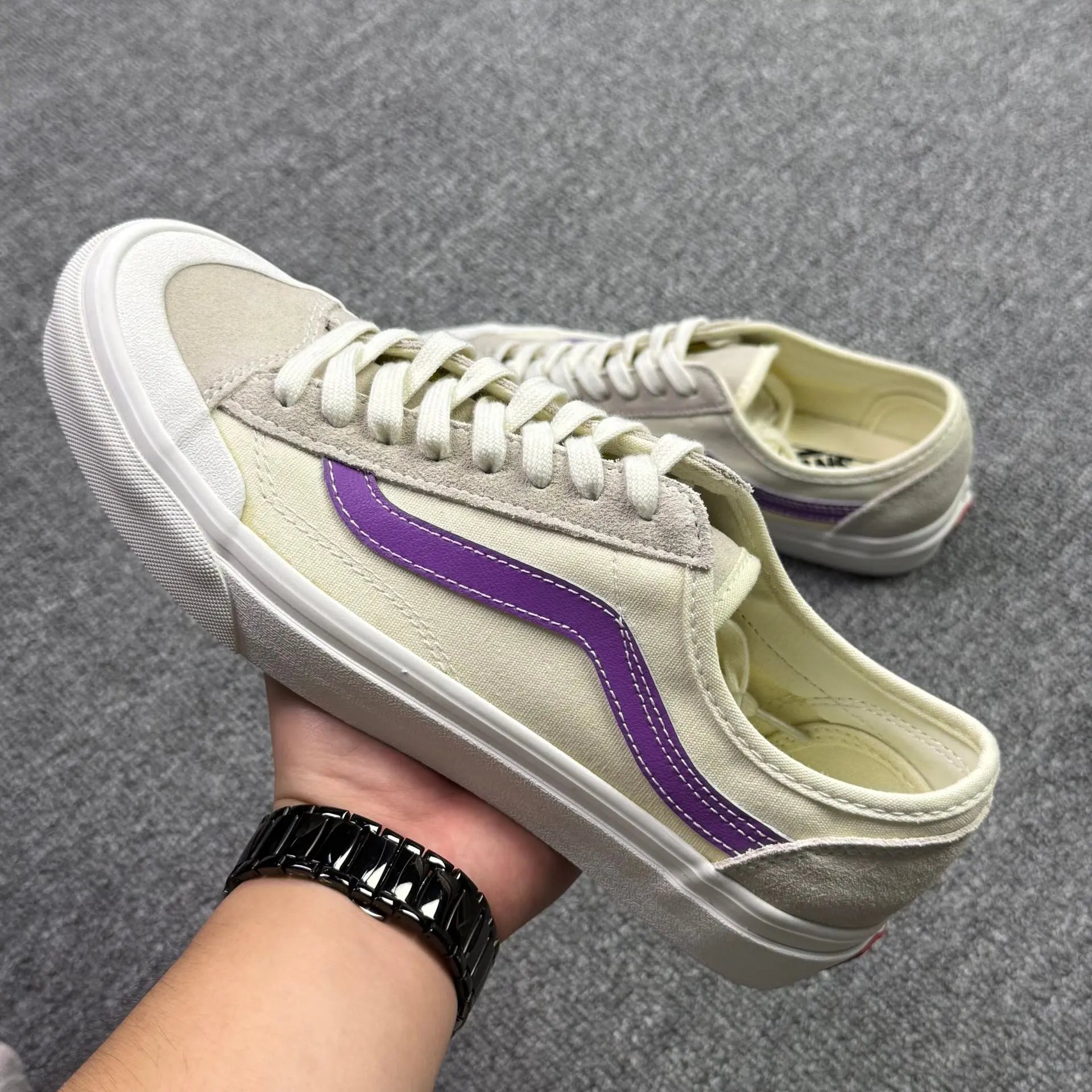 Vans Sneakers Fear of God Logo Print Low-Top Canvas — 15