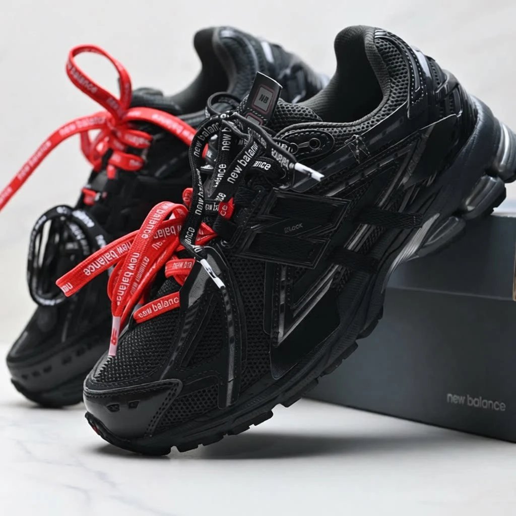 New Balance Sneakers 1906A distressed deconstructed design with ribbon laces — 3