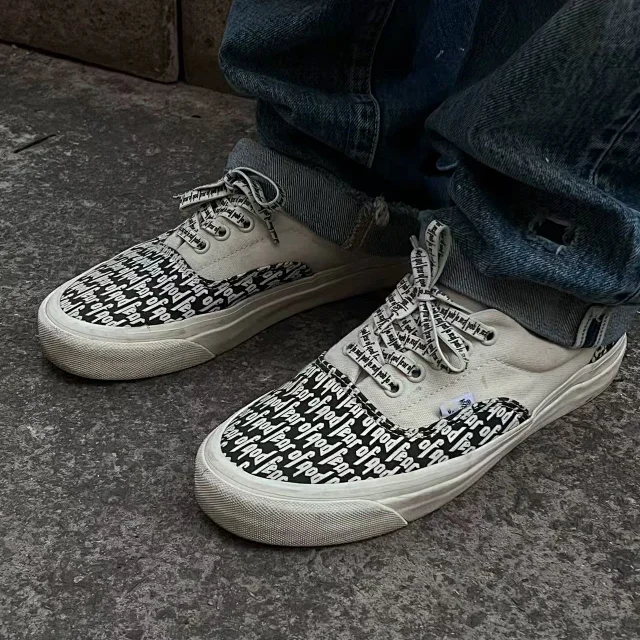 Vans Sneakers Fear of God Logo Print Low-Top Canvas product detail image 1