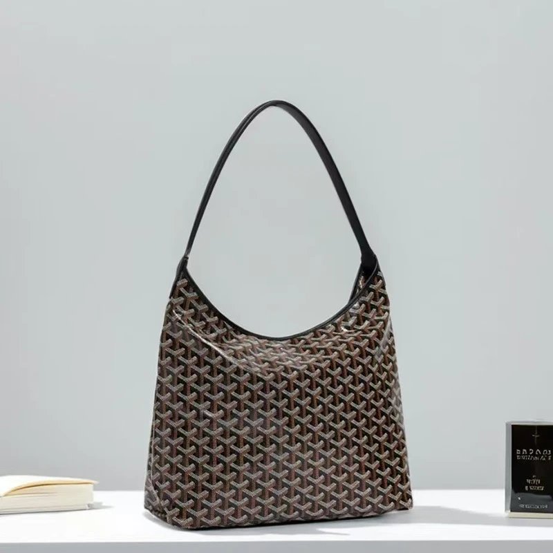 Goyard Shoulder Bags Goyardine hobo bag — High quality large hobo Black