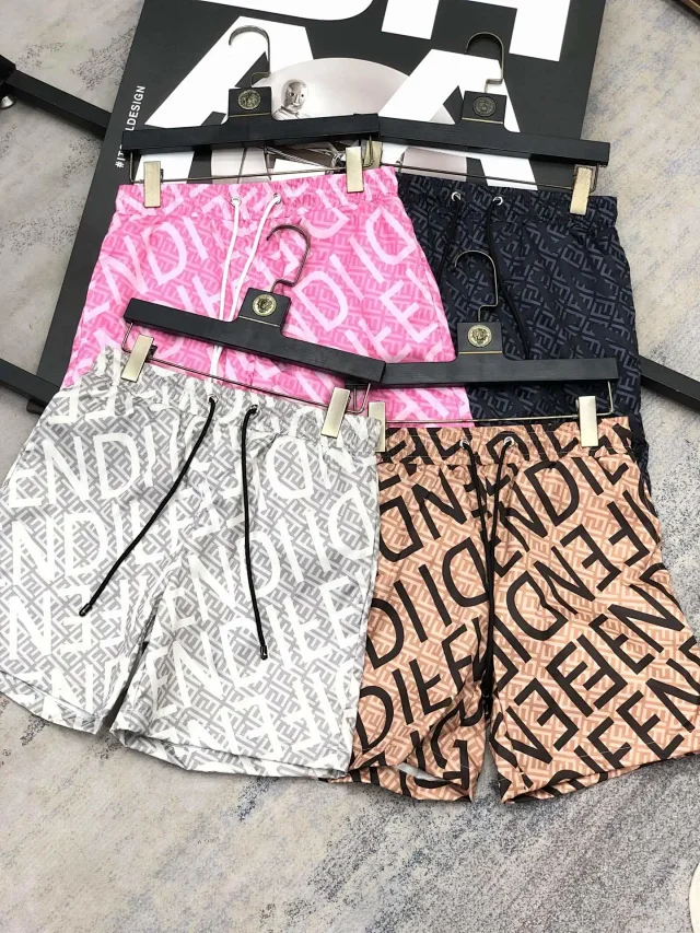 Fendi Swimwear FF monogram swim shorts product detail image 2