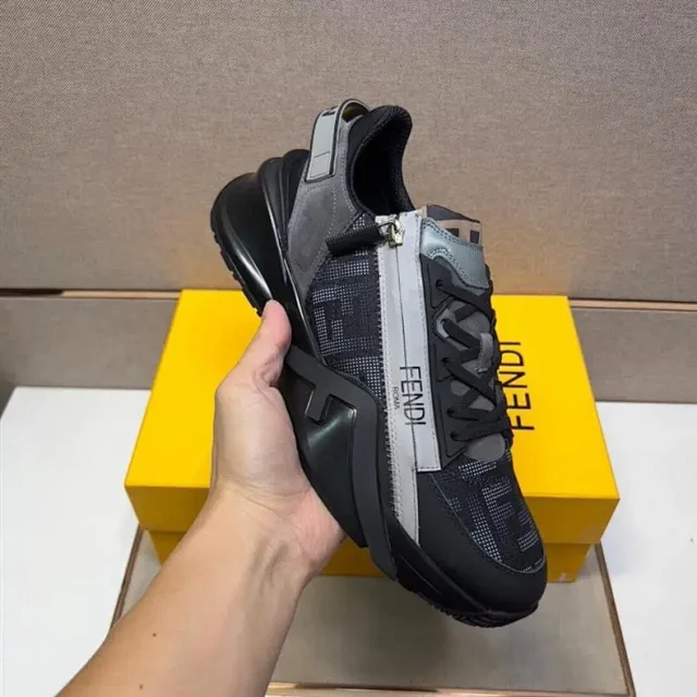 Fendi Sneakers Flow with FF monogram panels product detail image 14