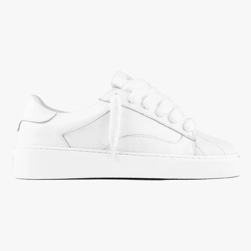 Numeris Sneakers Platform Shell-Toe — Marshmallow(Milky white)