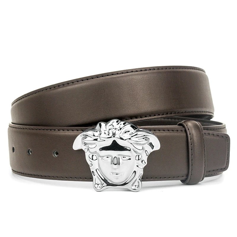 ZUER Belts Snake-haired face buckle — Bank of America Coffee