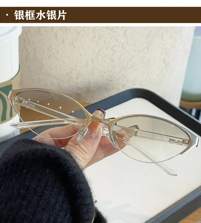 Unbranded Eyewear Narrow Cat-Eye Sunglasses product detail image 17