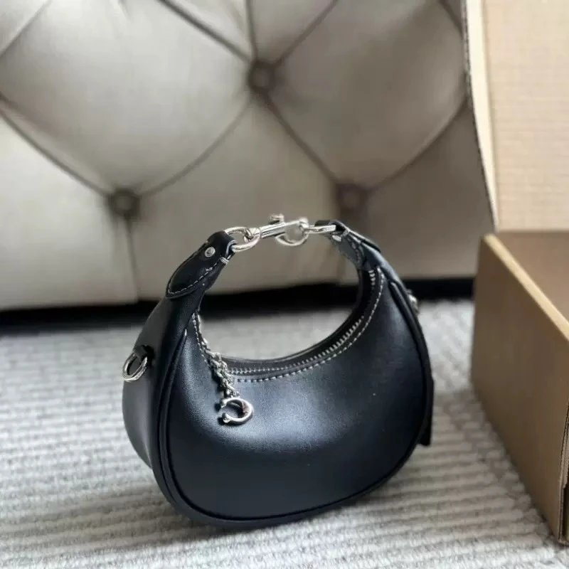 Coach Handbags Jonie crescent mini handbag — Black [gift box】