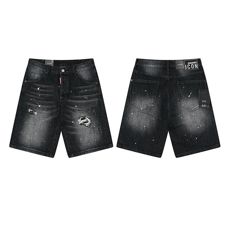 Dsquared2 Shorts Distressed washed denim — 2037