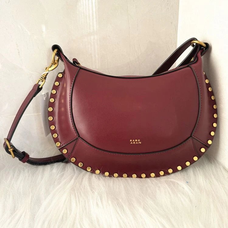 Sabe Aran Shoulder Bags Studded Half-Moon Bag product image