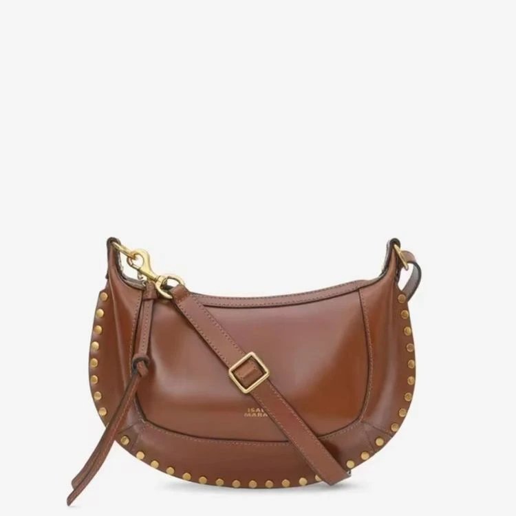 Sabe Aran Shoulder Bags Studded Half-Moon Bag image 4