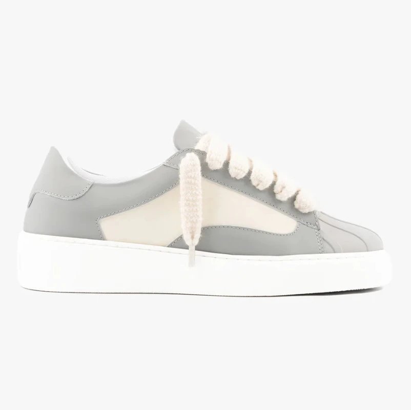 Numeris Sneakers Platform Shell-Toe — Flint (Dark Gray)