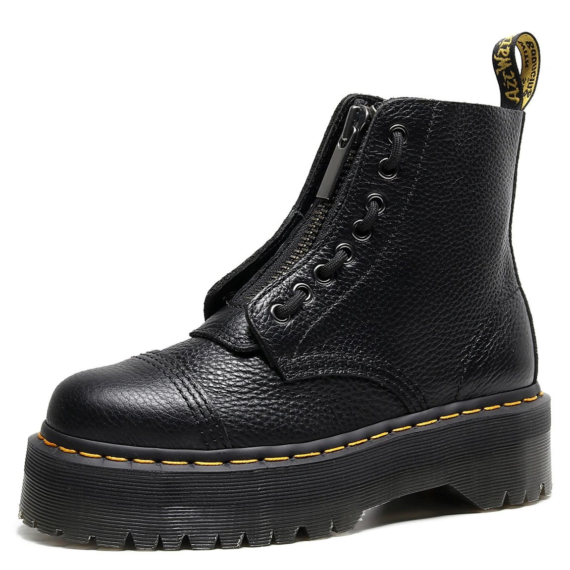 Dr. Martens Boots Platform ankle with front zip and laces product image