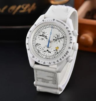 Unbranded Watches Tachymeter Chronograph-Style Quartz Watch — 5