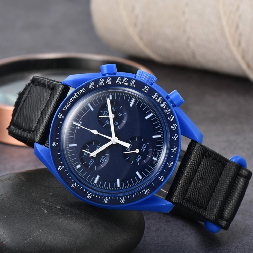 Unbranded Watches Tachymeter Chronograph-Style Quartz Watch — 17