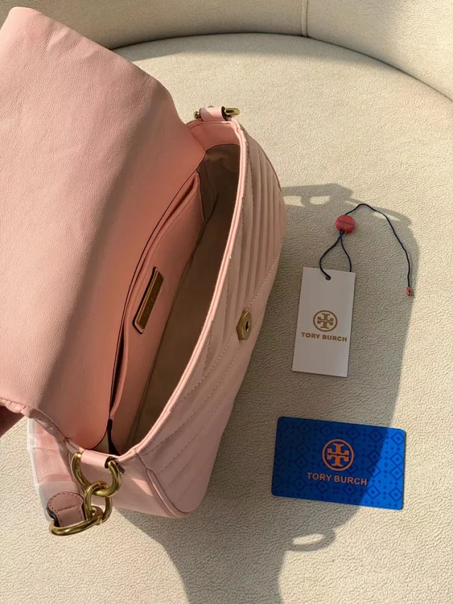 Tory Burch Shoulder Bags Kira Quilted Baguette product detail image 27