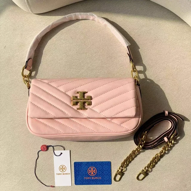 Tory Burch Shoulder Bags Kira Quilted Baguette product detail image 34
