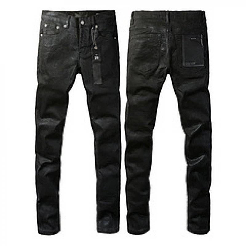 Purpul Jeans Slim distressed paint-splatter — 9082