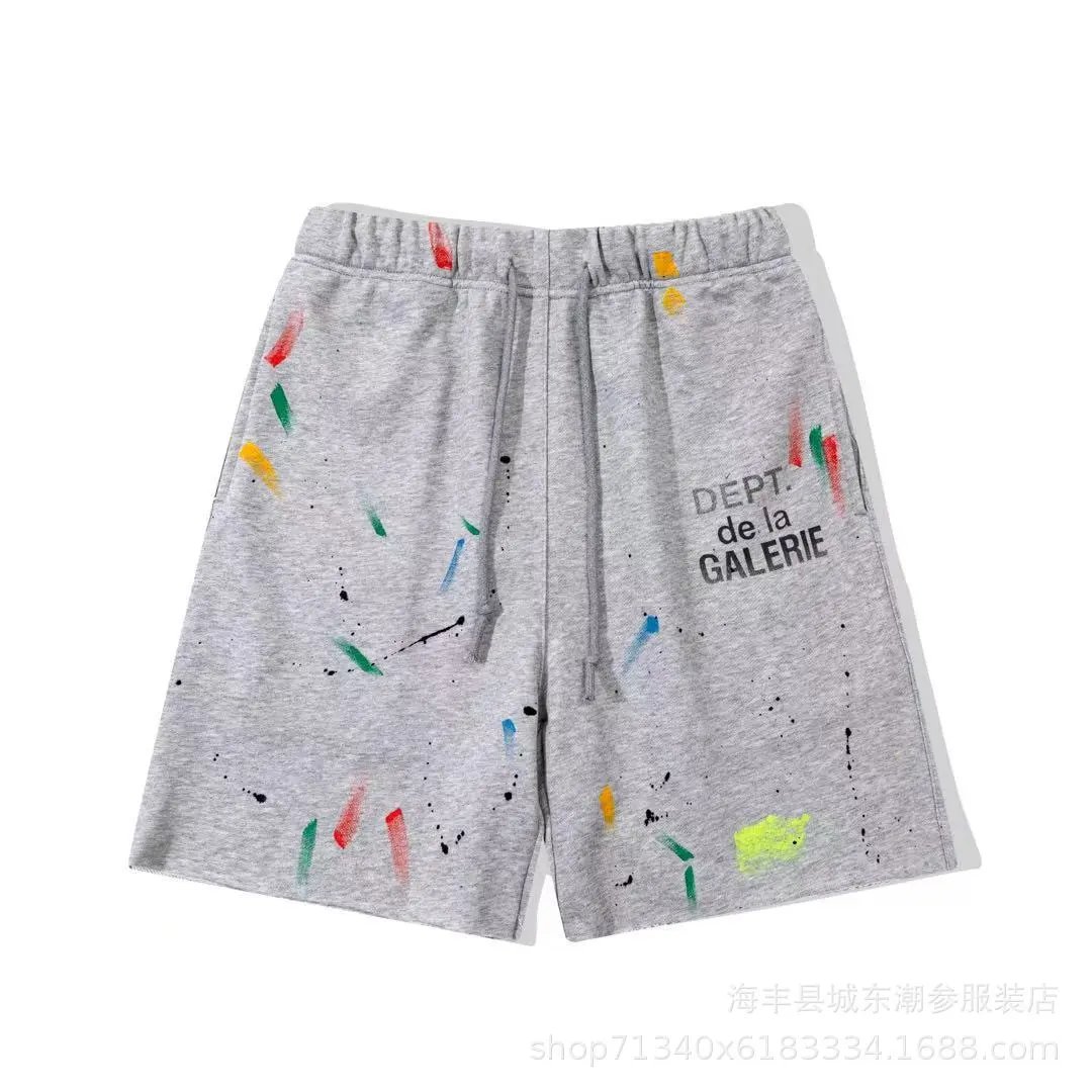 Gallery Dept. Trousers Elastic-Waist Drawstring Sweatpants — d 28 gray