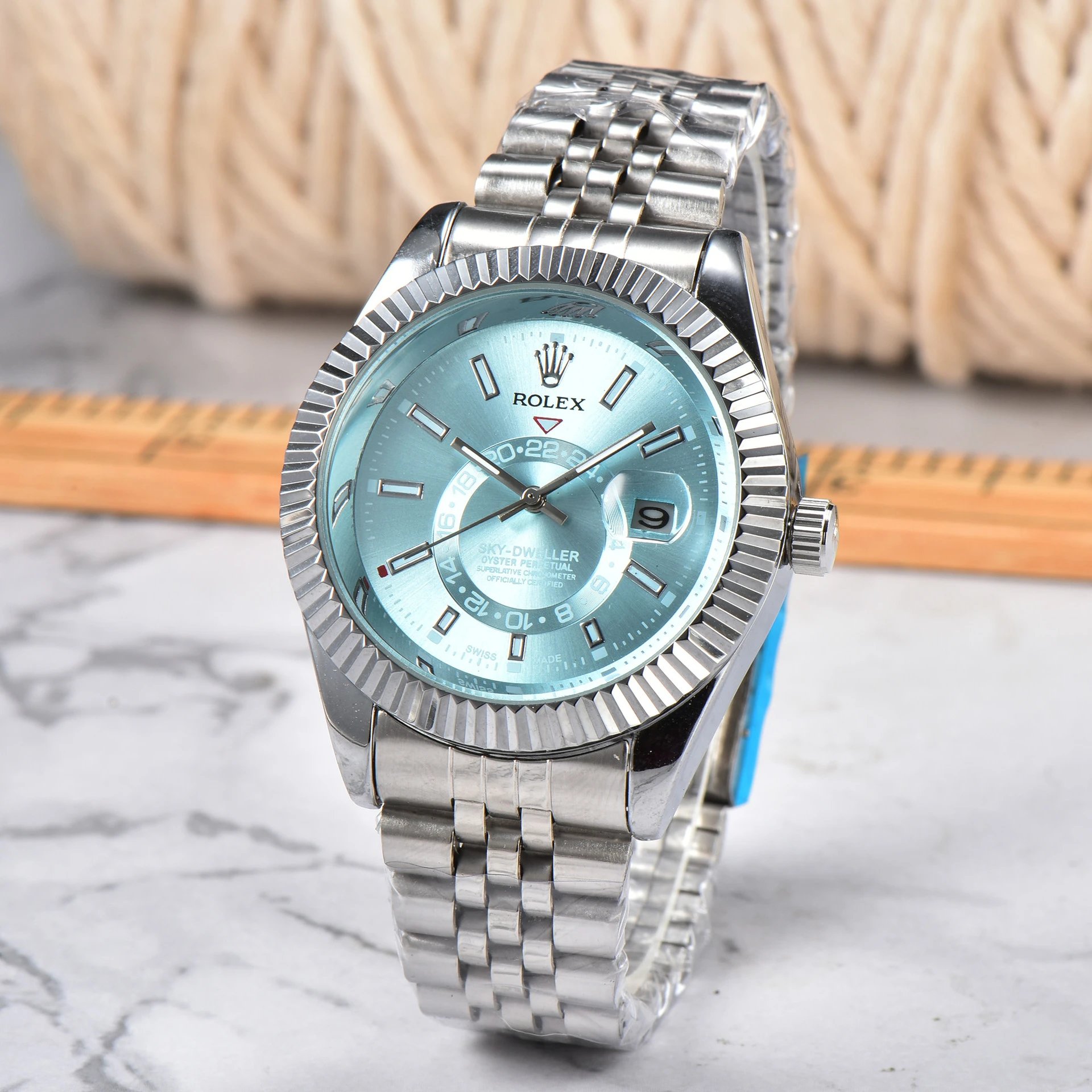 Rolex Watches Sky-Dweller Quartz Watch with Date Window — ty13