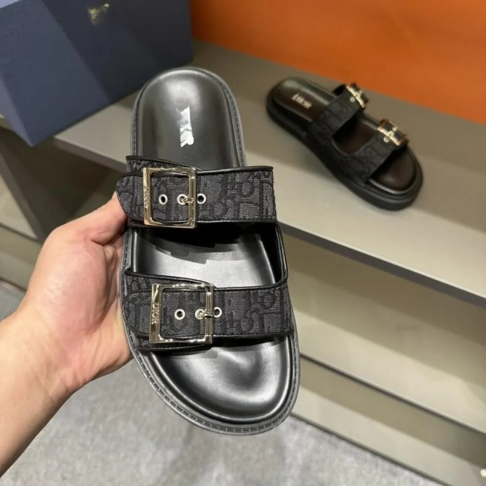 Dior Slippers Oblique Logo Slide — Figure 2