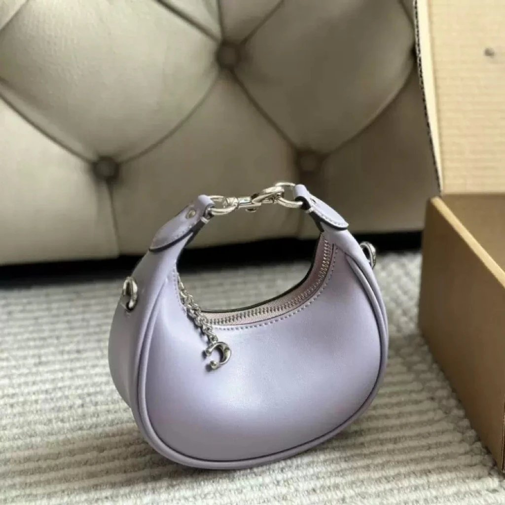 Coach Handbags Jonie crescent mini handbag — Purple [gift box】