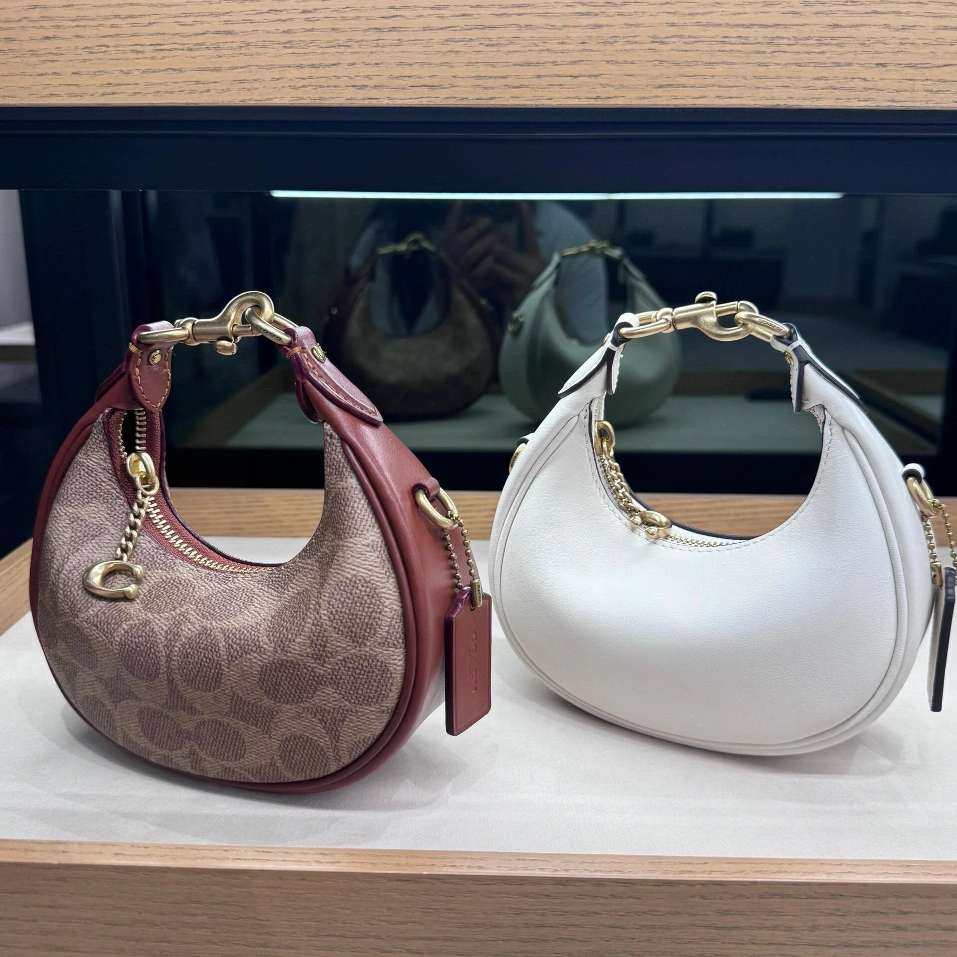 Coach Handbags Jonie crescent mini handbag image 1