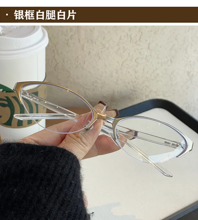 Unbranded Eyewear Narrow Cat-Eye Sunglasses product detail image 29