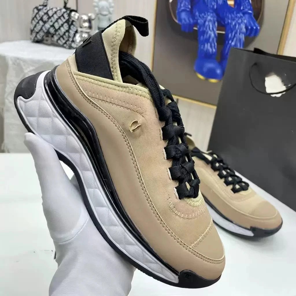 Chanel Sneakers Lace-Up Platform image 5