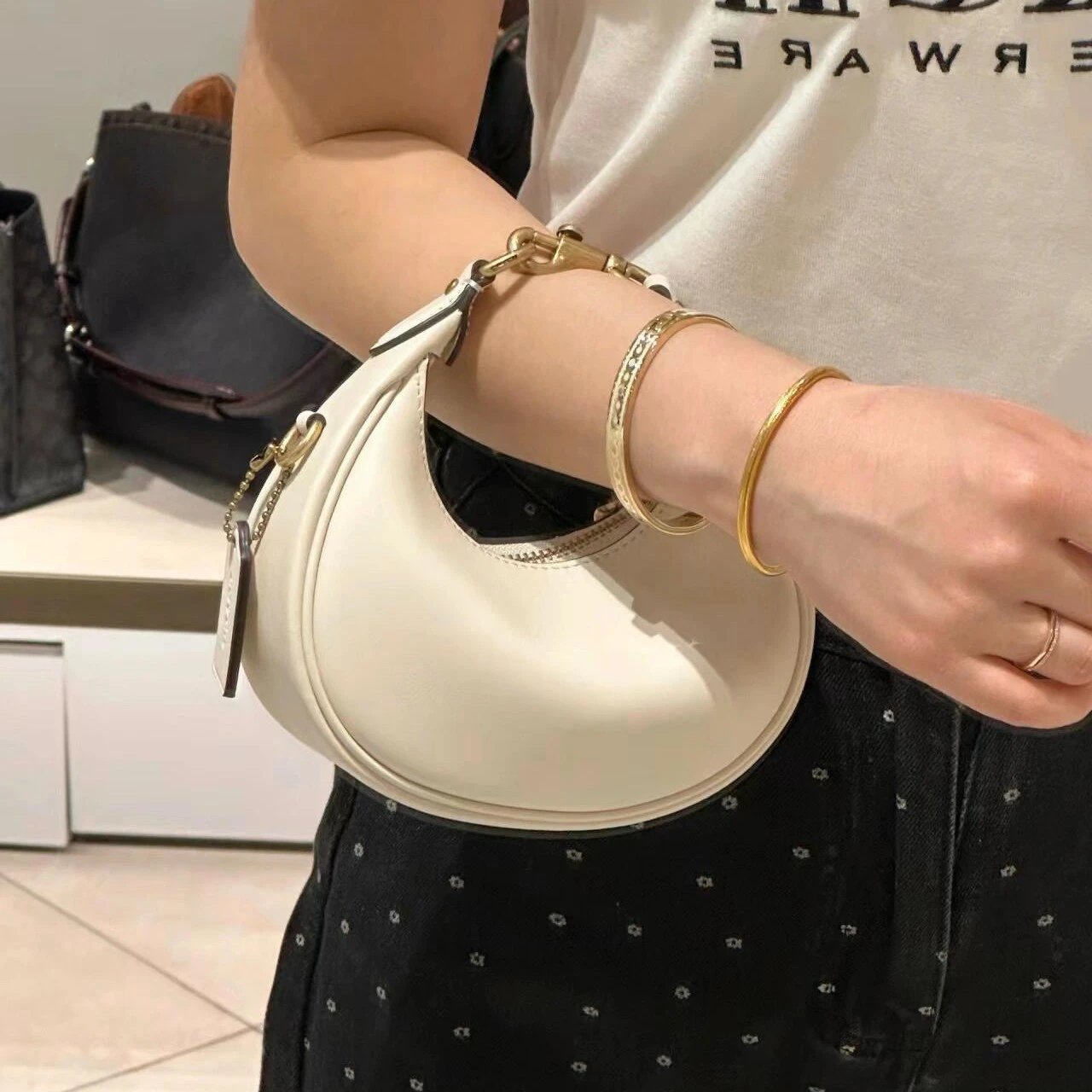 Coach Handbags Jonie crescent mini handbag image 4