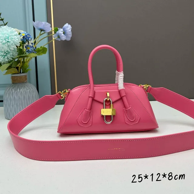 Givenchy Handbags Top-handle padlock-detail bag product detail image 3