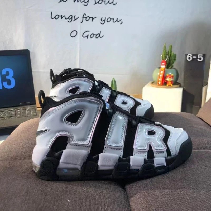Unbranded Sneakers Pippen First Generation High-Top Air-Cushion — Pure original Pippen first generation-black and white panda