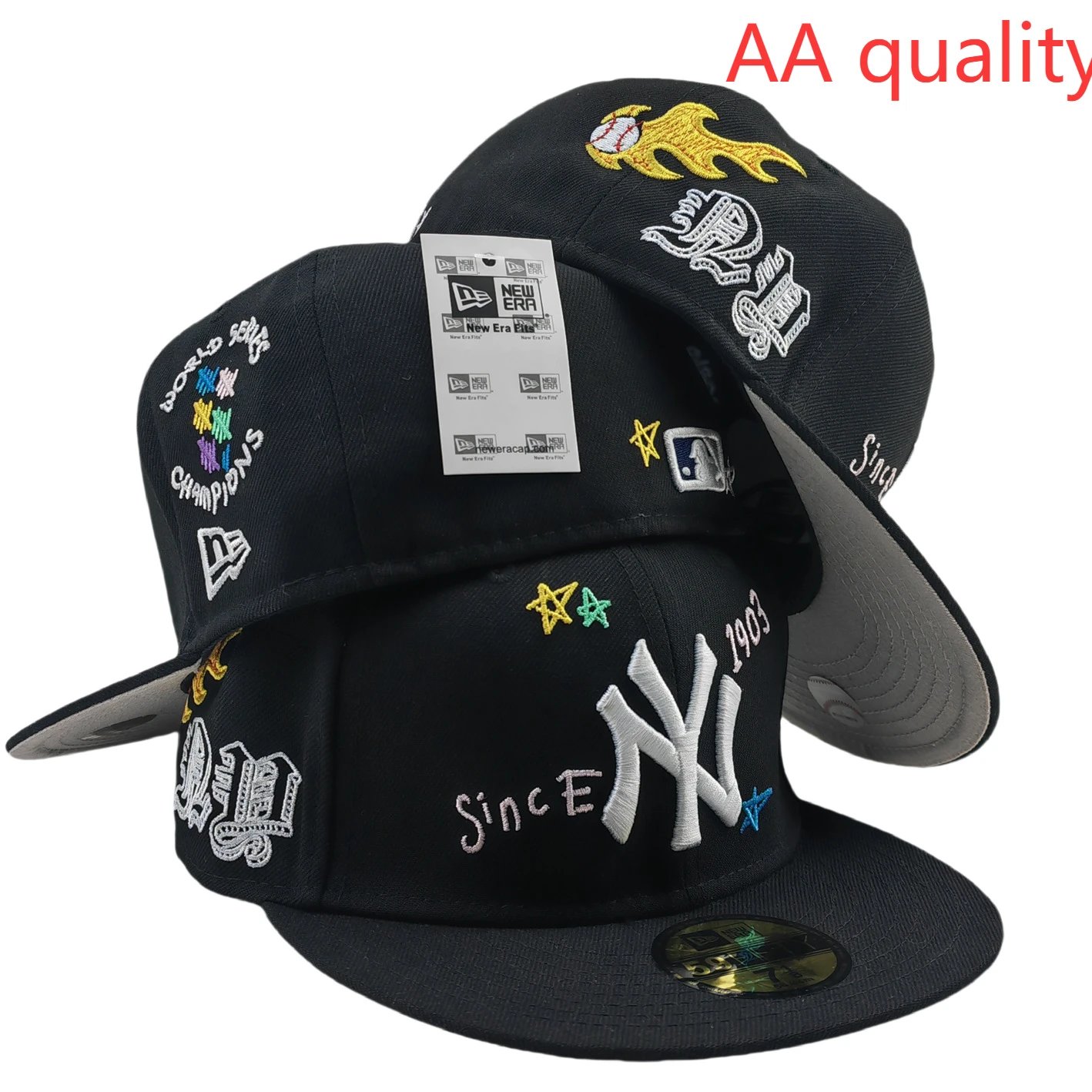 New Era Hats 59FIFTY embroidered fitted baseball cap — Style 13