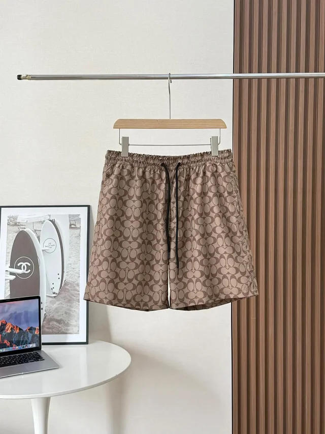 Coach Shorts Signature C Print Drawstring product detail image 4