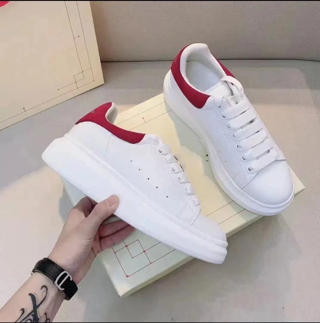 Alexander McQueen Sneakers Oversized low-top — Red
