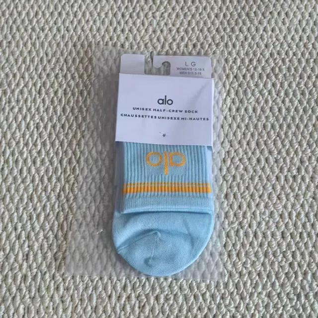 Alo Socks Unisex Half-Crew Sock product detail image 1