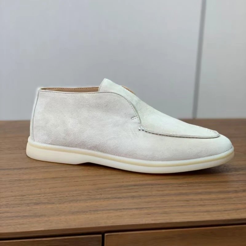Unbranded Casual Shoes Slip-on moc-toe ankle — Apricot color