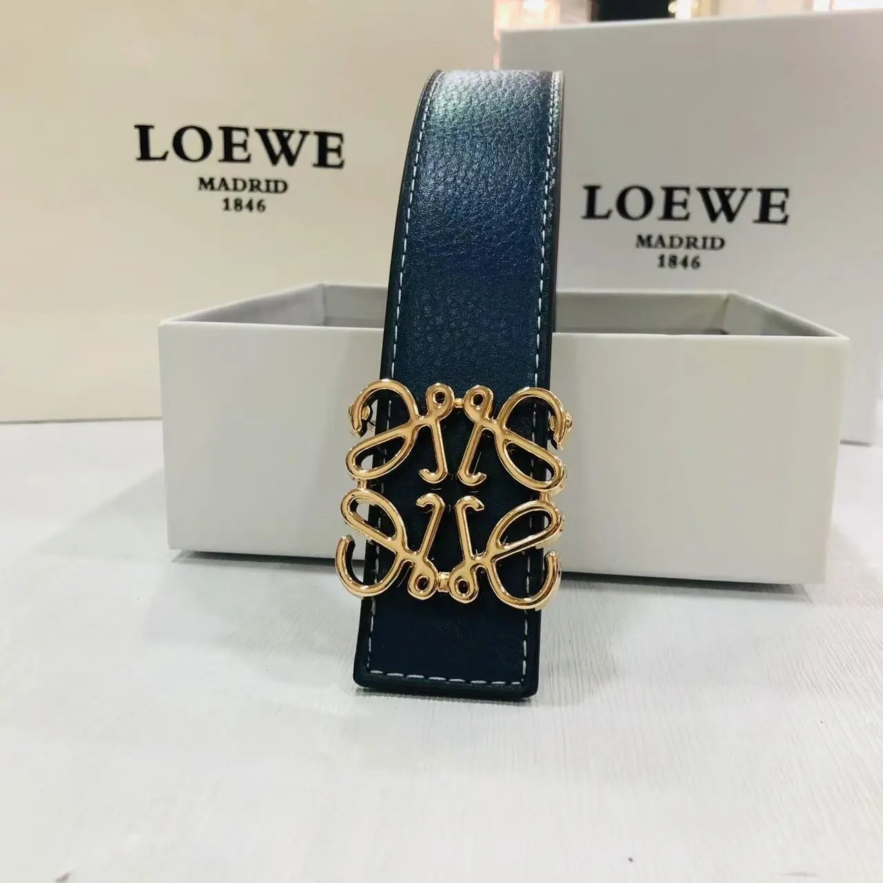 LOEWE Belts Anagram Buckle image 3