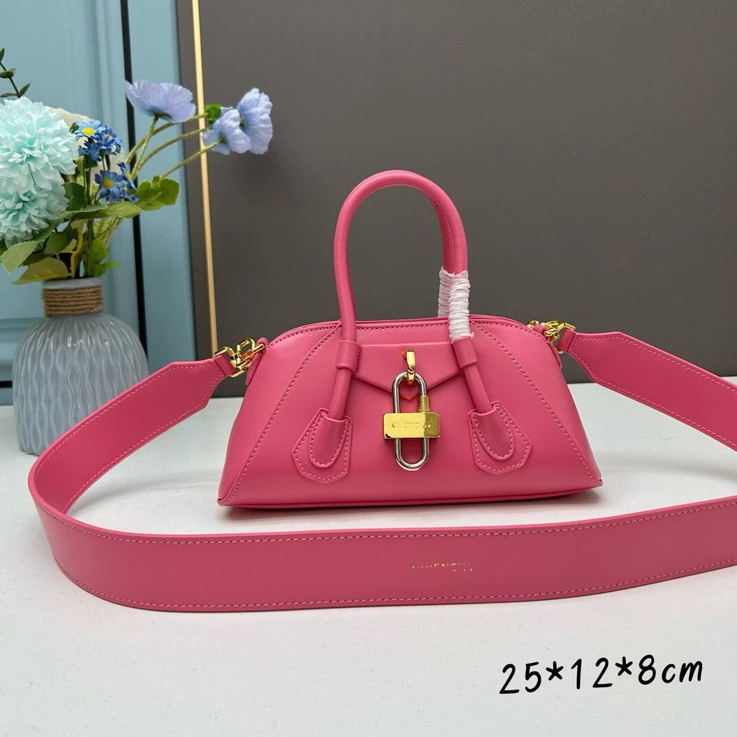 Givenchy Handbags Top-handle padlock-detail bag image 3