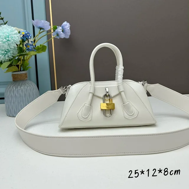 Givenchy Handbags Top-handle padlock-detail bag product detail image 2