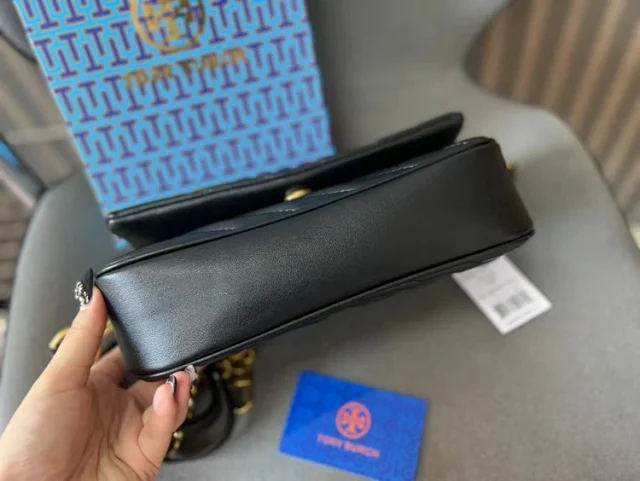 Tory Burch Shoulder Bags Kira Quilted Baguette product detail image 20