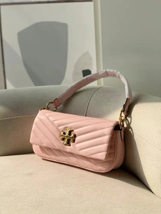 Tory Burch Shoulder Bags Kira Quilted Baguette product detail image 24