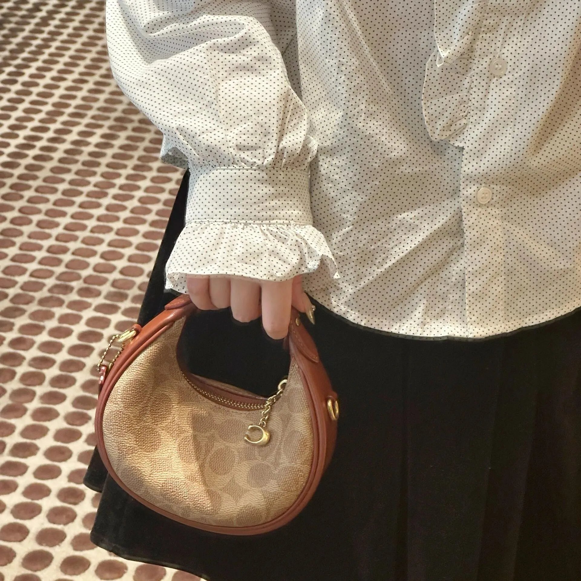 Coach Handbags Jonie crescent mini handbag image 2