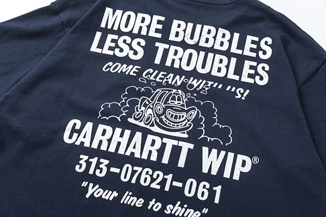 Carhartt T-Shirts Short-Sleeve Pocket T-Shirt with Logo Patch product detail image 16